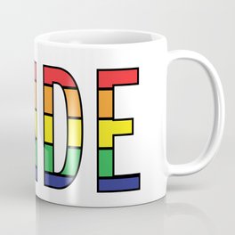 Pride Letters Coffee Mug