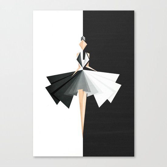 Swan Lake Canvas Print