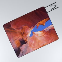 Geology Alive - Time Passages of Antelope Canyon Picnic Blanket