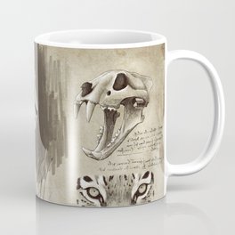 Vintage siberian tiger study Coffee Mug