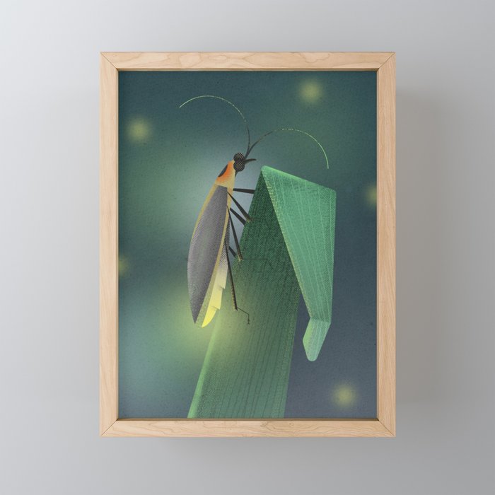 Firefly  Framed Mini Art Print