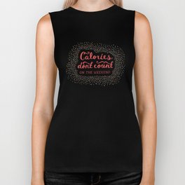Calories Don't Count Biker Tank