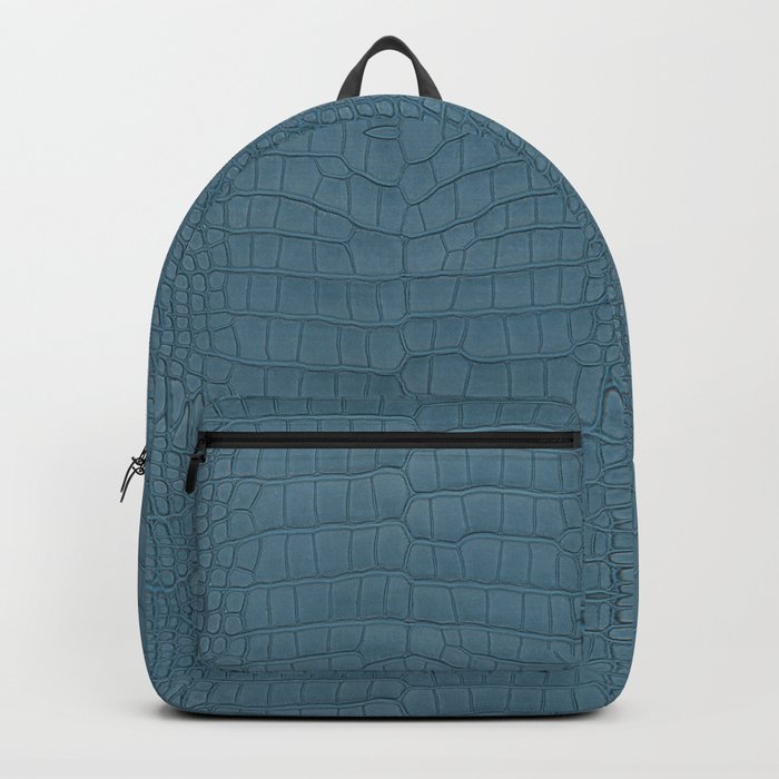 Crocodile print backpack hot sale