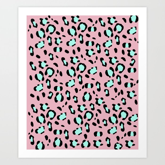 Leopard Animal Print Glam #26 #pattern #decor #art #society6 Art Print