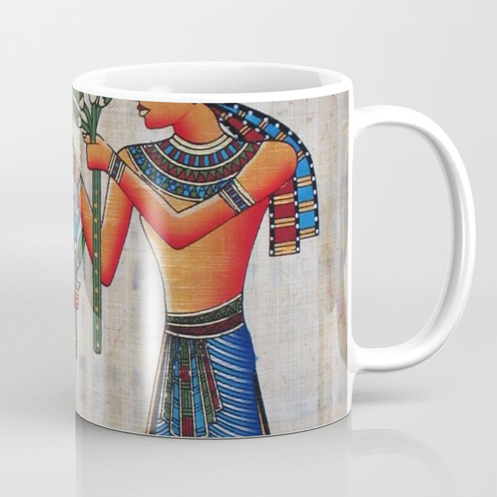 Isis On Papyrus Coffee Mug