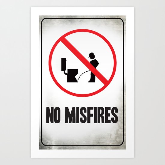 Misfire Art Print