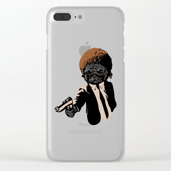 Pugly Clear iPhone Case