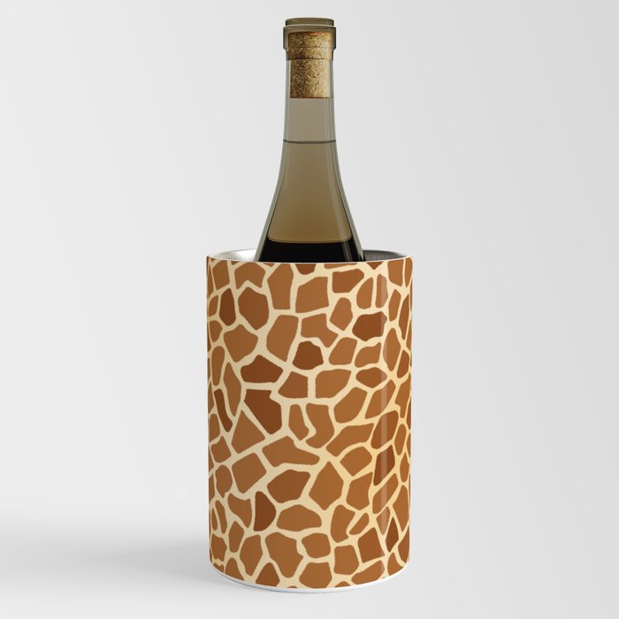 Giraffe Animal Print Wine Chiller