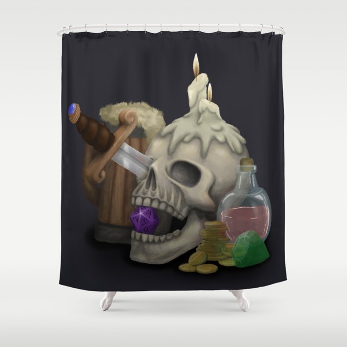 The Loot Shower Curtain