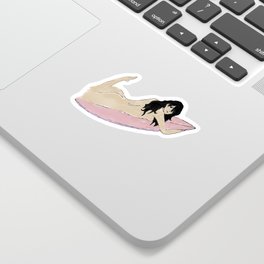 Surfer Girl Pastel v1 Sticker