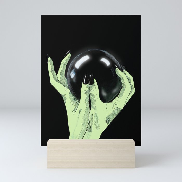 Crystallomancy Mini Art Print