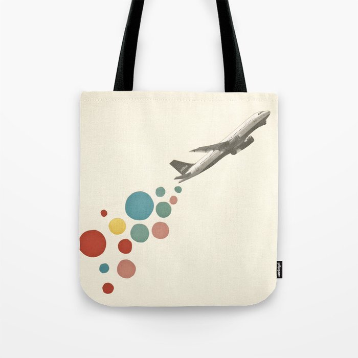 plane tote bag