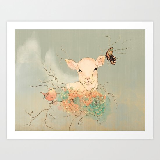 Lamb Art Print