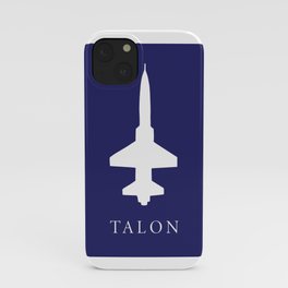 Blue T-38 Talon iPhone Case