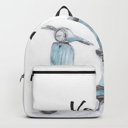 Vespa Scooter Backpack | Scooter, Piaggio, Vespascooter, Motorcylcist, Italian, Mutecolour, Drawing, Classicmotorcycle, Penink, Italianmotorcycle 