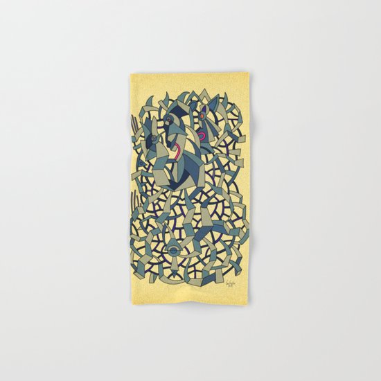- abyssal serenade - Hand & Bath Towel