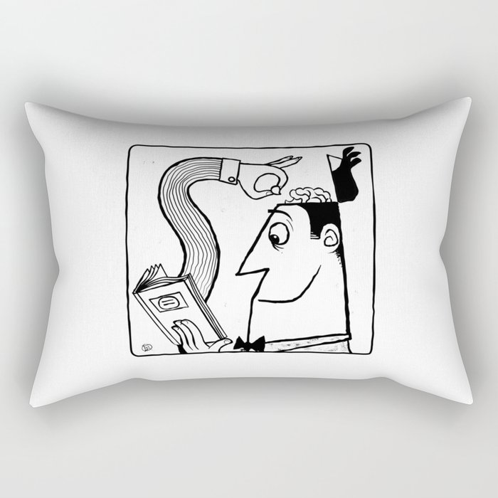 Bookworm Rectangular Pillow