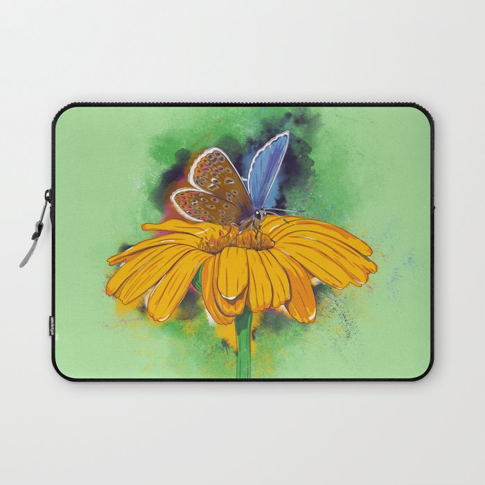 Magical butterfly of many colours Laptop Sleeve
