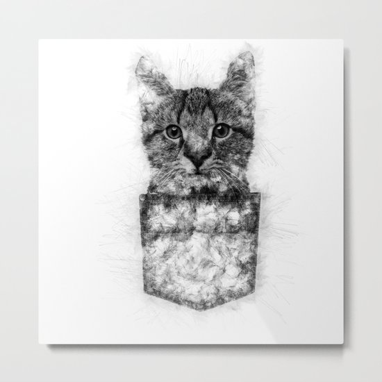MEAW Metal Print