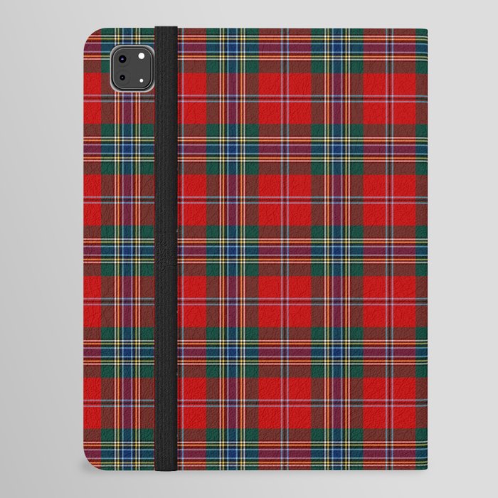 Clan MacLean Tartan iPad Folio Case