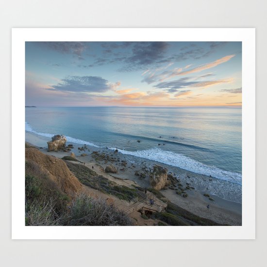 Ocean View from the Beach Art Print