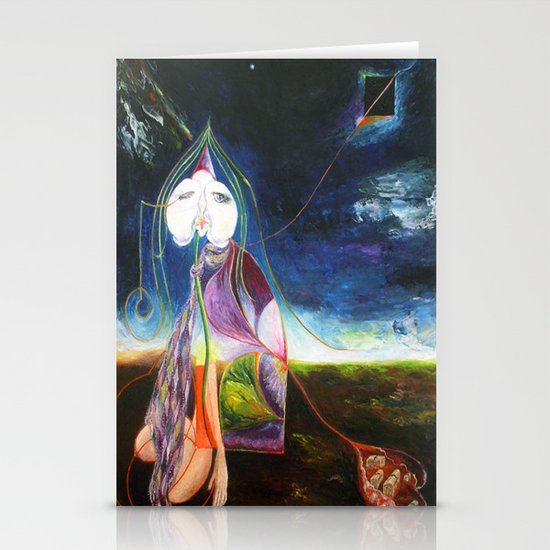 Crazy Diamond Stationery Cards