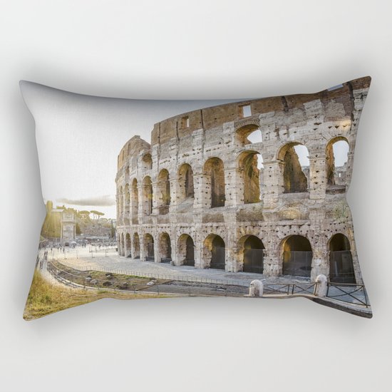 The Colosseum of Rome Rectangular Pillow