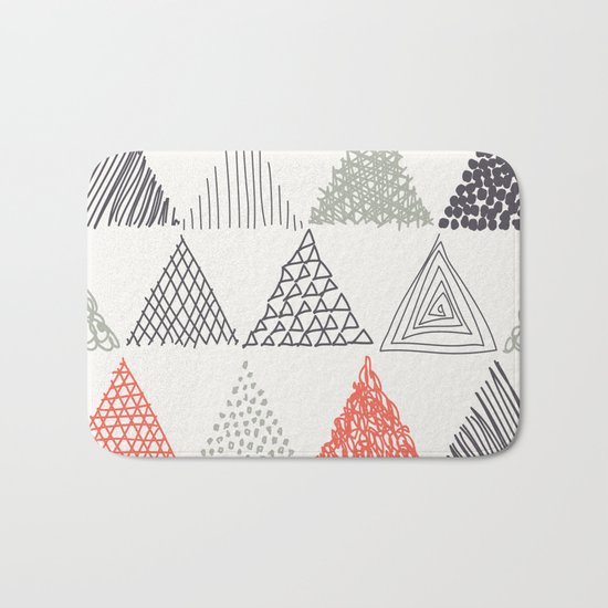 Triangle Bath Mat