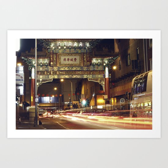 chinatown Art Print
