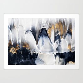 Abstract Flow 02 Art Print