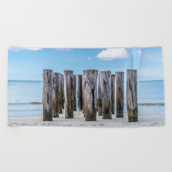 Pillar Beach Beach Towel