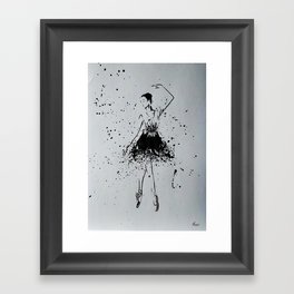 Ballerina №036  Framed Art Print