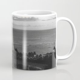 Black and White Hawaii Sunset Mug