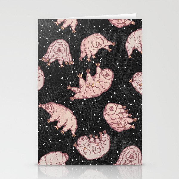 Tardigrades in Space Stationery Cards