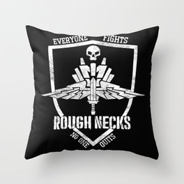 ROUGHNECKS Throw Pillow