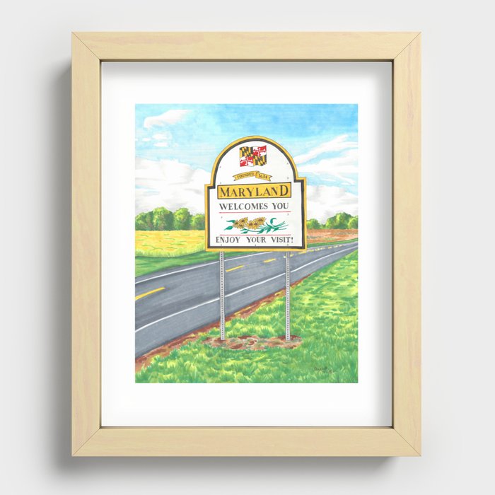 Recessed Framed Print