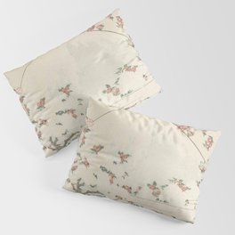 Hokusai, Fuji and cherry blossoms Pillow Sham