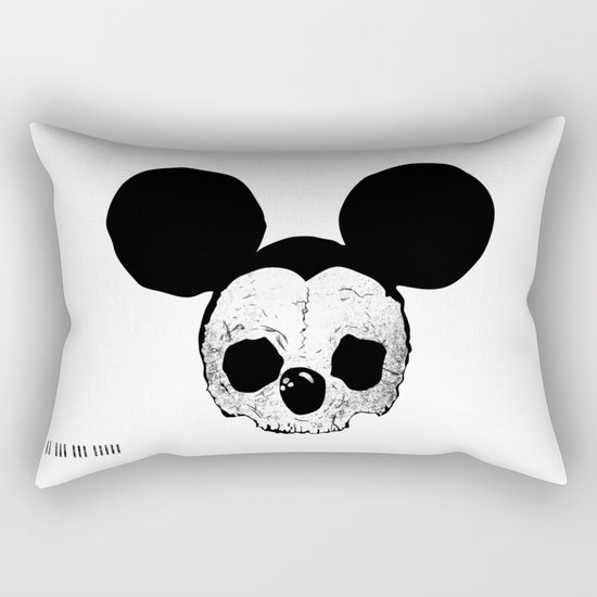Dead Mickey Mouse Rectangular Pillow