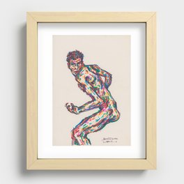 Zombie Recessed Framed Print