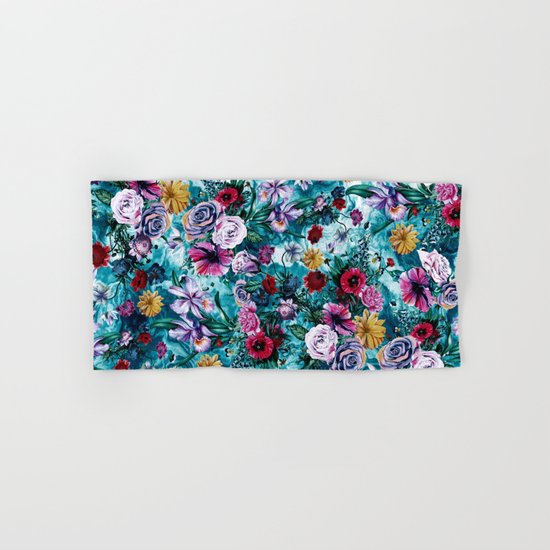 RPE FLORAL OCEAN Hand & Bath Towel
