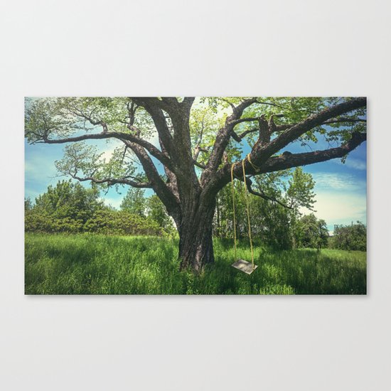 Swing the Summer Away Canvas Print