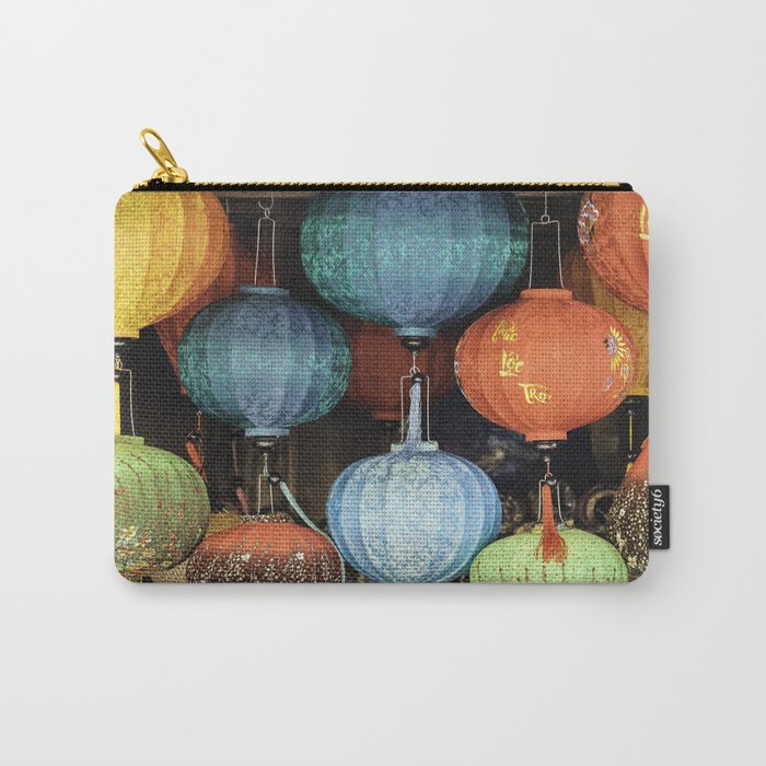 Colorful Vietnamese Lanterns Carry-All Pouch