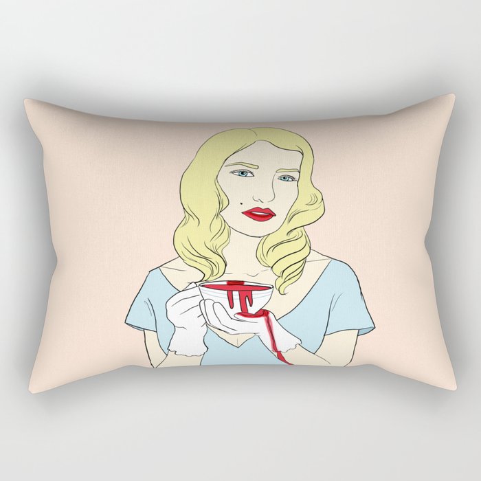 Teacup Rectangular Pillow