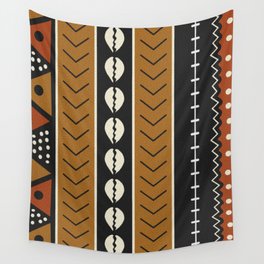 Let's play mudcloth Wall Tapestry