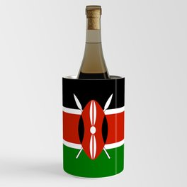 Kenyan flag of Kenya Wine Chiller