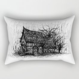 Haunted house Rectangular Pillow