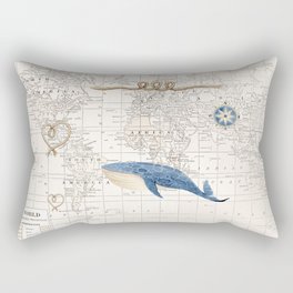 World of Whales Rectangular Pillow