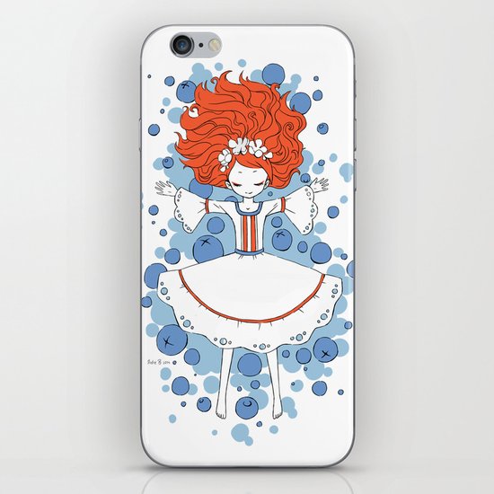 Blueberry Dream iPhone & iPod Skin