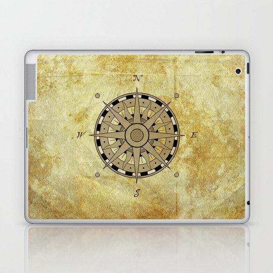 Compass Rose Laptop & iPad Skin