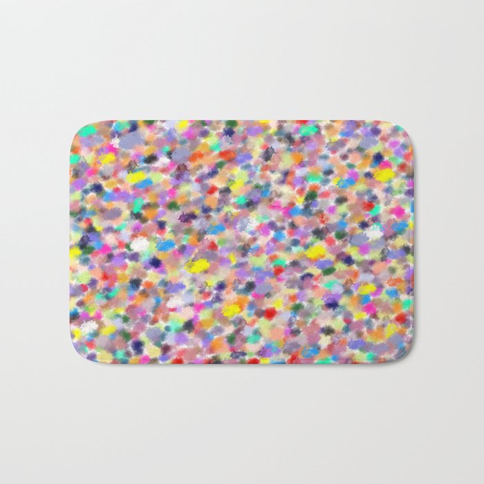 Chaos and Sprinkles Bath Mat